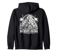 Don Quijote Y Dulcinea Madness Nombra Belleza Sudadera con Capucha