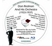 Don Redman (1933-1937) Restored for Blu-ray Audio [Alemania] [Blu-ray]