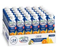 Don Simón Fruta + Leche Caribe Sin Azúcares Añadidos 24x330ml | Naranja, Uva, Manzana, Piña y Limón con Leche Desnatada | Rico en Vitaminas A, C y E