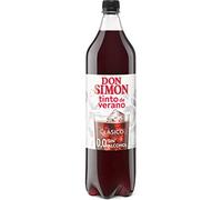 Don Simon Tinto de Verano sin Alcohol, 1500ml (Paquete de 6)