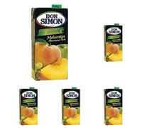 Don Simon Zumo Melocotón, Manzana y Uva, 1L (Paquete de 5)