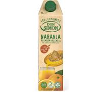 Don Simon Zumo Naranja sin Pulpa, 1L (Paquete de 10)
