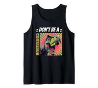 Don’t Be Cuntasaur Funny Dinosaur Coworker, Cool Retro Style Camiseta sin Mangas