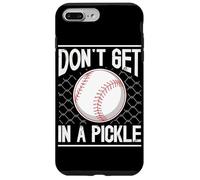 Don’t Get in a Pickle Funny Pickleball Pun Design Carcasa para iPhone 7 Plus/8 Plus
