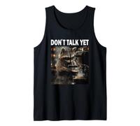 Don´t Talk To Me café Mapache Amante del café y los Animales Camiseta sin Mangas