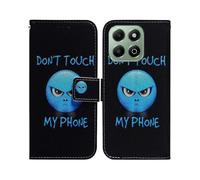 (Don t Touch)For Honor X6b 4G Leather Wallet Case with Pattern Print