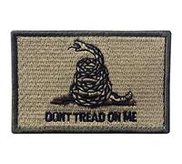 Don 't Tread On Me Tactical moral bordado Applique Fastener Hook & Loop parche