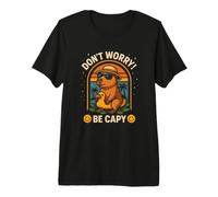 Don´t Worry Be Capy - Mujeres Hombres Niños Niñas Capybara Camiseta Premium