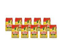 Doña Arepa - Harina de Maíz amarillo Extrafina - (Pack 10 x 1 kg) - 100% Natural y Rico en Fibra - Ideal para Preparar Arepas Colombianas, Cachapas y Platos típicos