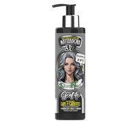 Dona Flora - Mascarilla Matizadora Grafite - Unisex - 300ml - Neutraliza Tonos Amarillentos en Canas y Grises - Hidratación Profunda con Ingredientes Naturales para Cabello Brillante y Suave