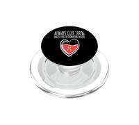 Donación De Sangre I Always Give 100% I Donar PopSockets PopGrip para MagSafe