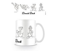 Donald Duck 0 Menaje Infantil, Cerámica, Multicolor, 1 Unidad (Paquete de 1)