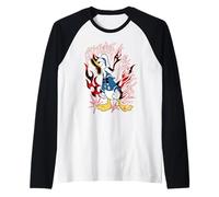 Donald Duck Attitude Is Everything Camiseta Manga Raglan