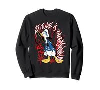 Donald Duck Attitude Is Everything Sudadera