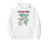 Donald Duck Leaning D Sudadera con Capucha