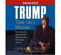 Donald J Trump Trump: Think Like a Billionaire (CD) (Importación USA)
