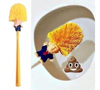 Donald Trump - Cepillo para Inodoro - Cepillos para Que tu Inodoro Sea Genial de Nuevo Regalo Divertido de mordaza Humor político Novedad Divertida Cepillo de Inodoro Cepillo(size2 sin Soporte)