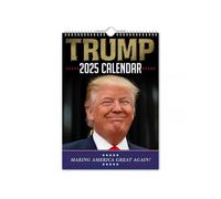 Donald Trump Monthly Wall Calendar Fun Trumpinator Hanging Calendar Trump Posters Family Flip Desk Calendar Wall Planner