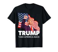 Donald Trump "Take America Back" Republicican Patriot Freedom Camiseta