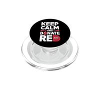 Donante de Sangre héroe Salvar Vidas Servicio comunitario Donación de Sangre PopSockets PopGrip para MagSafe
