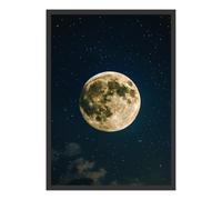 Donari Póster "Cosmic Love" Astronautas y planetas como emocional arte de pared para tu hogar con o sin marco (P-1104-03, 21 x 30 cm, sin marco, sin marco)