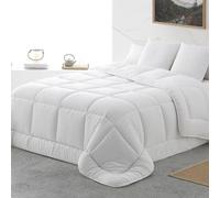 DONATELLA Relleno NÓRDICO. Edredón Hipoalergénico de Fibra Hueca 400 gr, Color Blanco - Lavable en Lavadora (Todas Las Medidas Disponibles). Cama 135 cm CUTI-400