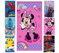 DONATELLA Toalla DE Playa LICENCIAS - Minnie GUIÑO, 070x140 cm.