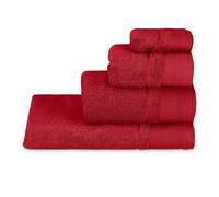 DONATELLA Toalla Lisa 600 - TOCADOR, Rojo