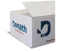 Donath Bola de Masa energética clásica en Red orgánica, Bolas de Masa en Red orgánica, 100 g por albóndigas, con Grasa Que da Fuerza, valioso alimento para Aves Silvestres Durante Todo el año, de