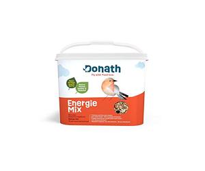 Donath Energy Mix - la Mezcla Rica en energía - Rica en la Mejor Grasa de Insectos y Carne de Res - alimento nutritivo para Aves Silvestres Durante Todo el año - Fabricado por Nosotros en el Sur de