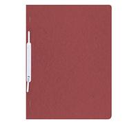 Donau 8652001PL-04 - Carpeta archivadora (A4, 10 unidades, cartón extrafuerte, para escuela, trabajo, oficina y hogar), color rojo