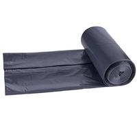 DONAU ECO 22021457-05 - Bolsas de basura (240 L, 5 bolsas de basura, 1 rollo, certificado Blauer Engel Certificado, 100% material reciclado (LDPE), color negro