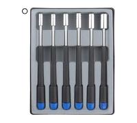 Donau Elektronik 280-65 Llave de Tubo Hexagonal Set 6-tlg. 4,0 8,0 MM