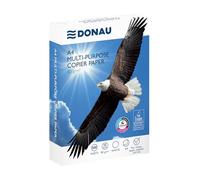 DONAU Papel multiusos para impresora/DIN A4, 80g/m²/ 500 Folios/Unidad/Blanco/ 500 Hojas por Paquete/Ideal Imprimir y Escribir/Multifunción para Impresora Inkjet y Láser