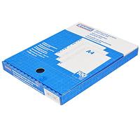 DONAU PP A4 Cristalic 45 micras 100pcs Caja/Archivado de Documentos/Tipo-Crystal Clear/Kind-Reinforced Edge/Material-PP/Color-Transparente/Formato-A4/Grosor (mm)-45