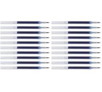 DONAU Recambio para bolígrafo de gel, color azul, 10 unidades (10 unidades), diámetro de la bola: 0,5 mm/grosor de trazo: 0,25 mm/tinta resistente al agua y no se decolora (Paquete de 2)