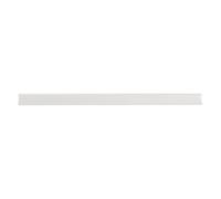 DONAU - Rieles de sujeción universales, 10 unidades, DIN A4, 10 mm, para aprox. 100 hojas/regleta de sujeción para tiras de privacidad, clips de fijación, plástico PVC, transparente