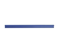 DONAU - Rieles de sujeción universales, 10 unidades, DIN A4, 6 mm, para aprox. 60 hojas/regleta de sujeción para tiras de privacidad, clips de fijación, plástico PVC, azul