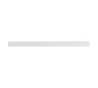 DONAU - Rieles de sujeción universales, 10 unidades, DIN A4, 6 mm, para aprox. 60 hojas/regleta de sujeción para tiras de privacidad, clips de fijación, plástico PVC, transparente