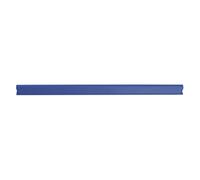 DONAU - Rieles de sujeción universales, 10 unidades, DIN A4, 8 mm, para aprox. 80 hojas/regleta de sujeción para tiras de privacidad, clips de fijación, plástico PVC, azul