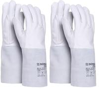 DONAU SAFETY Guantes de soldadura piel de cabra para soldadura TIG/Talla 10, 1 par/Softouch, muy suaves y cómodos/Guantes de trabajo de piel/Guantes de piel guantes de protección (Paquete de 2)