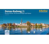 Donauradweg / Donau-Radweg 1: Deutsche Donau. Von Donaueschingen nach Passau, 1:50.000, 589 km, GPS-Tracks Download, LiveUpdate, Übernachtungsverzeichnis: TEIL 1 (Radtourenbücher)