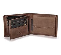 DONBOLSO Zurich Wallets, Vintage Marrón, XL, Monedero, Vintage marrón, XL, Carteras