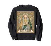 Doncella del Grial - King Arthur Folklore Mitología Británica Sudadera