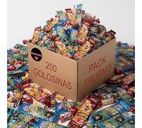 Donda's House® Pack Trueno 200 Unidades Caramelos y Golosinas Chuches Cumpleaños Relleno Piñata Todo Envuelto Individualmente