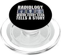 Donde Cada escaneo Cuenta una Historia Radiología PopSockets PopGrip para MagSafe