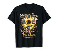 Donde el Espíritu del Señor es la Libertad Corintios 3 17 Camiseta