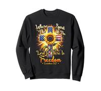 Donde el Espíritu del Señor es la Libertad Corintios 3 17 Sudadera