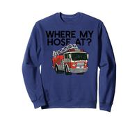 ¿DÓNDE ESTÁ MI Manguera? Funny Firefigter Fire Engine Truck Meme Sudadera