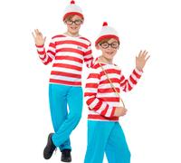 Dónde Está Wally Disfraz Niños Día Del Libro Semana Disfraz New Age 4-12